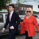 Brooke Covington with attorney leaving Rutherford County Courthouse/Image via AP.
